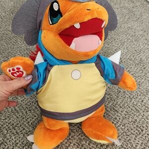 Pokemon Orange and Blue Charmander Plush